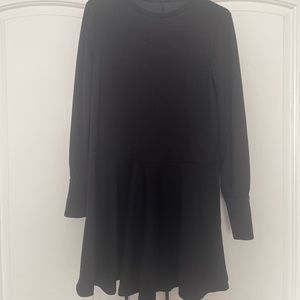 Zara Long Sleeve Black Dress. Size M in Womens